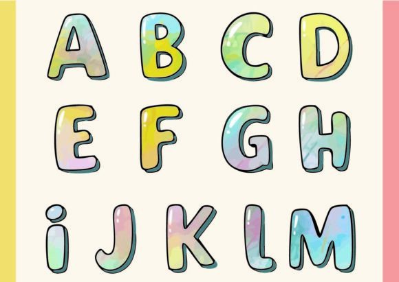 Andrea: A Vibrant Color Font for Creative Sellers