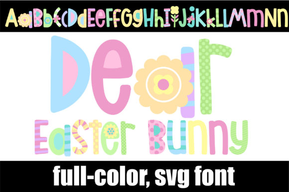 Dear Easter Bunny: A Color Fonts Review for Brand Designers