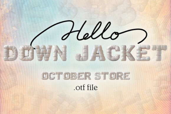 Down Jacket Fonts: A Color Fonts Review for Brand Builders