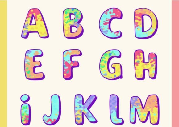 Eliza: A Vibrant Color Font for Creative Design