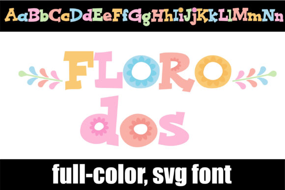 Floro Dos: A Pastel Font That Feels Like Hand-Drawn Spring