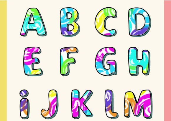 Gia: A Vibrant Color Fonts Collection