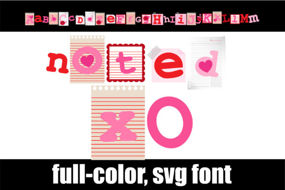 Noted XO: A Color Fonts Review for Digital Sellers