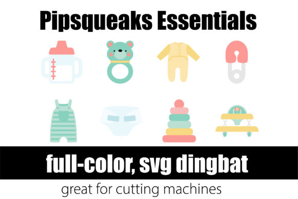 Pipsqueaks Firsts: A Quirky Color Fonts Choice