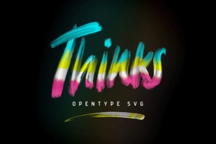 Thinks Opentype: A Color Fonts Powerhouse for Handmade Design
