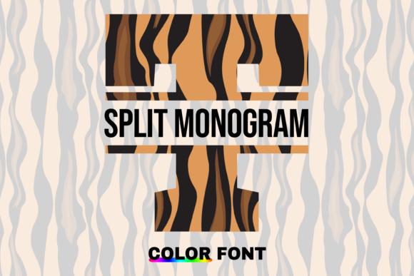 Tiger Split: A Playful Font That Stitches With Personality