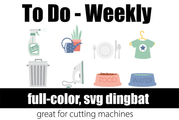 To Do – Weekly: A Color Fonts Powerhouse