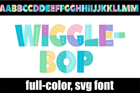 Wigglebop: A Pastel Chunky Font That Feels Like a Handmade Hug